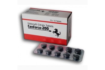 Sildenafil citrate (VIAGRA) - CENFORCE BLACK (200mg x 10 tabs)